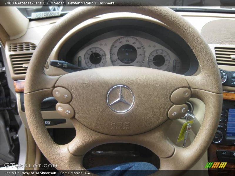 Pewter Metallic / Cashmere 2008 Mercedes-Benz E 350 Sedan