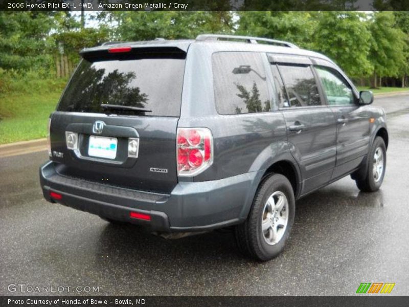 Amazon Green Metallic / Gray 2006 Honda Pilot EX-L 4WD