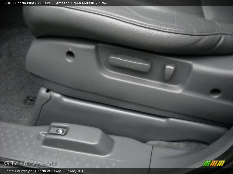 Amazon Green Metallic / Gray 2006 Honda Pilot EX-L 4WD
