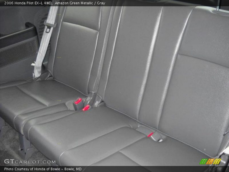 Amazon Green Metallic / Gray 2006 Honda Pilot EX-L 4WD
