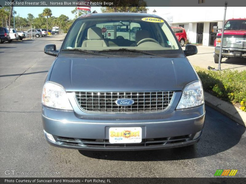 Norsea Blue Metallic / Pebble Beige 2006 Ford Freestar SEL