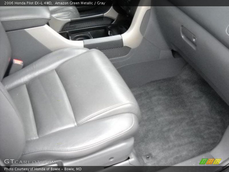 Amazon Green Metallic / Gray 2006 Honda Pilot EX-L 4WD