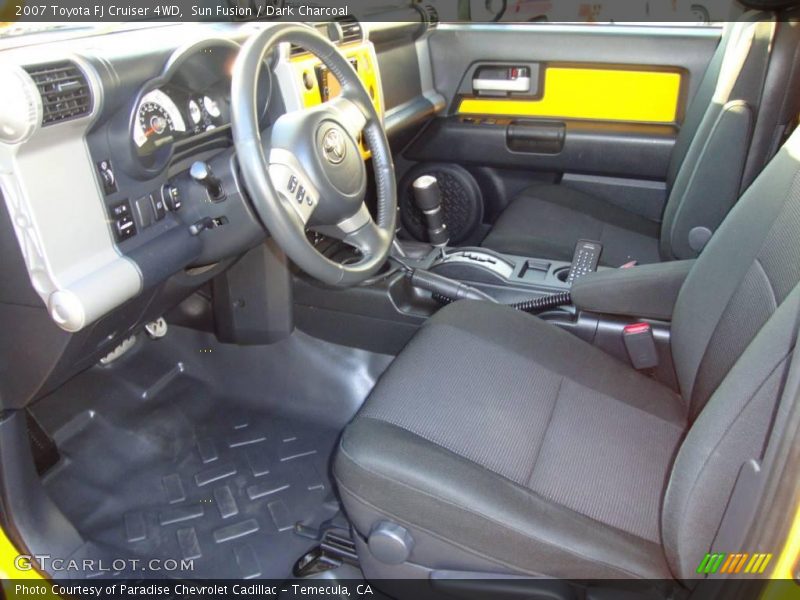 Sun Fusion / Dark Charcoal 2007 Toyota FJ Cruiser 4WD