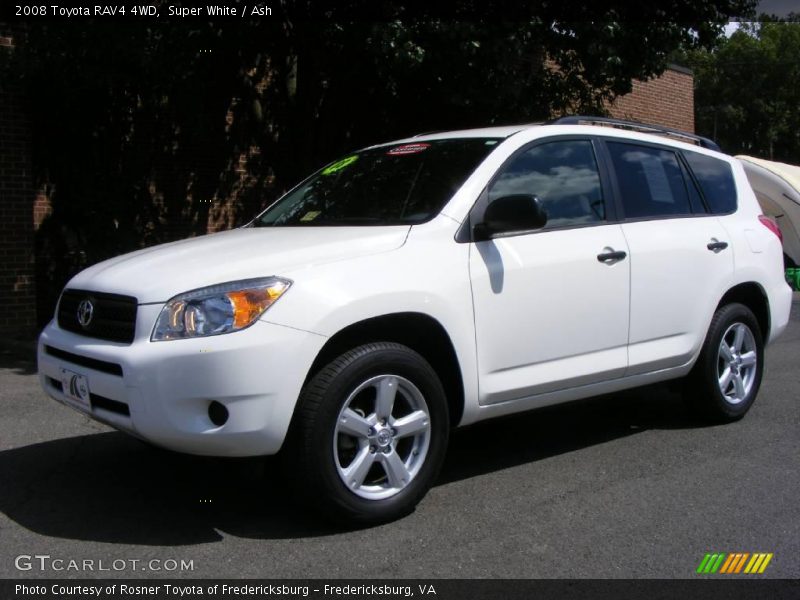 Super White / Ash 2008 Toyota RAV4 4WD