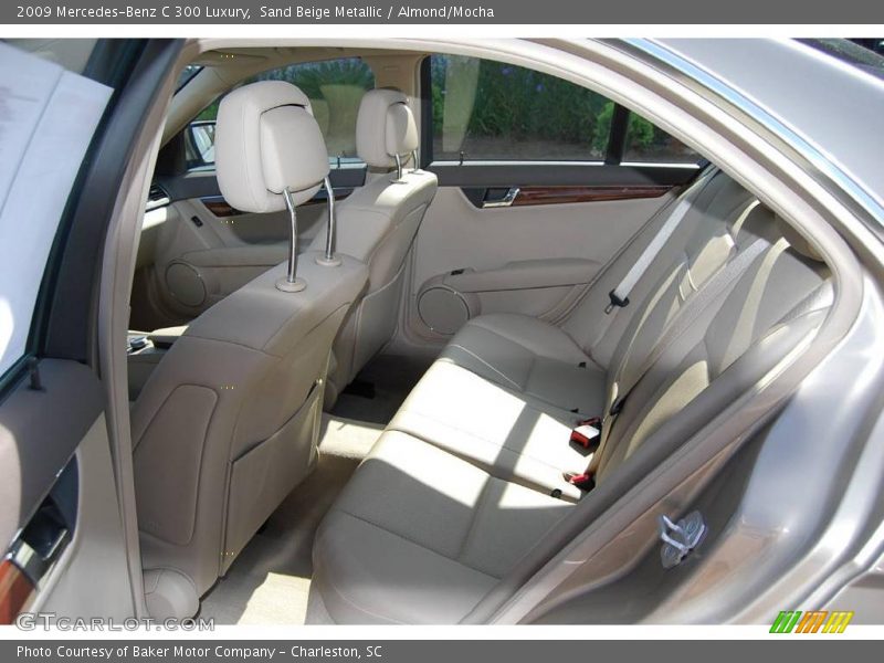Sand Beige Metallic / Almond/Mocha 2009 Mercedes-Benz C 300 Luxury