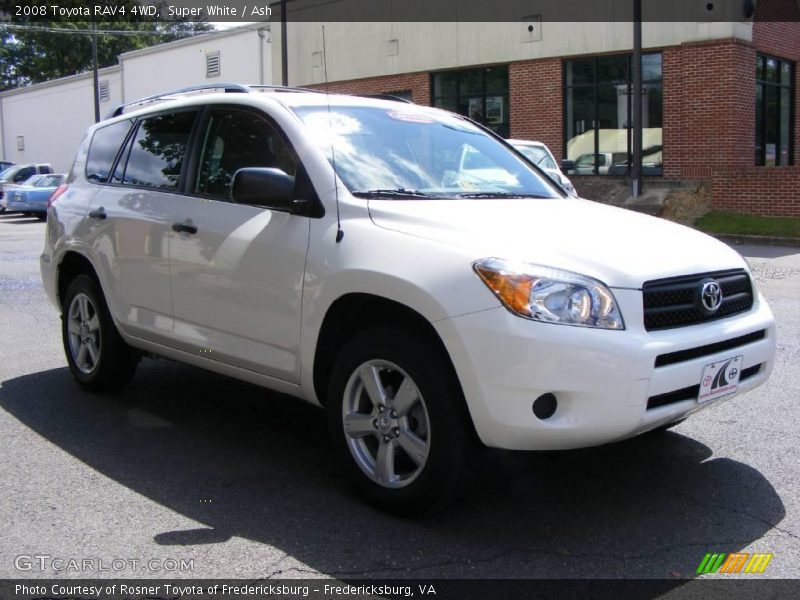 Super White / Ash 2008 Toyota RAV4 4WD