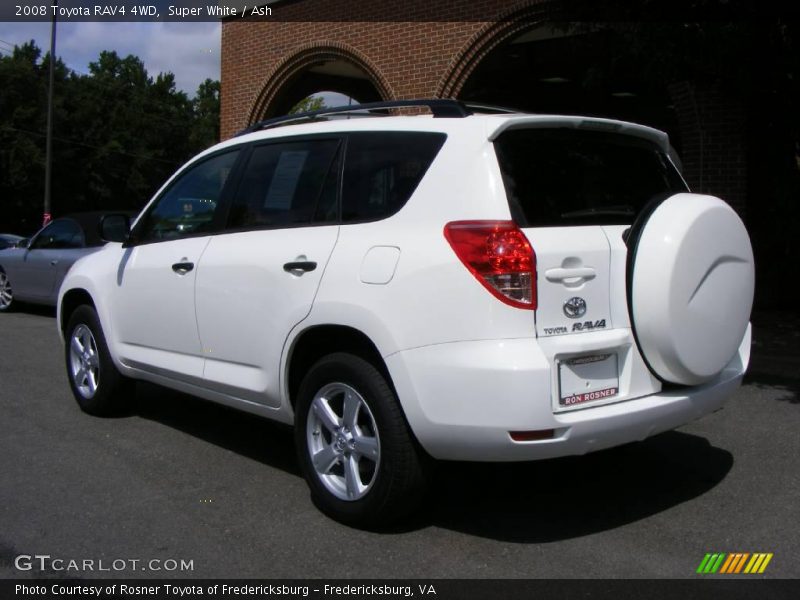 Super White / Ash 2008 Toyota RAV4 4WD