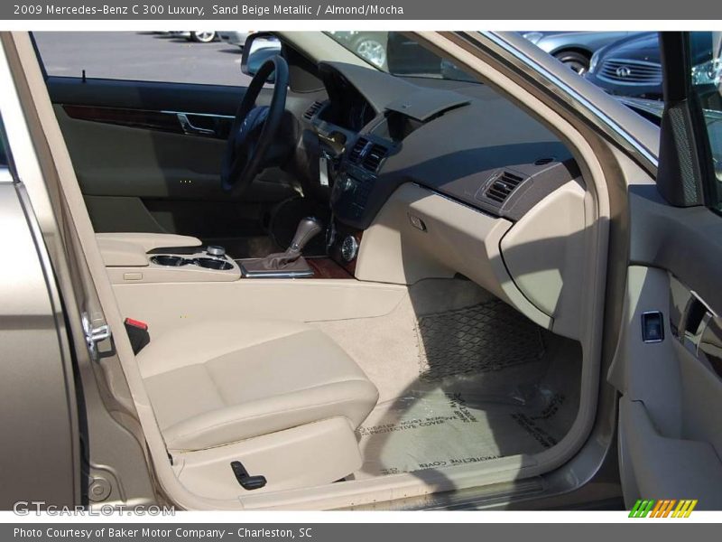 Sand Beige Metallic / Almond/Mocha 2009 Mercedes-Benz C 300 Luxury