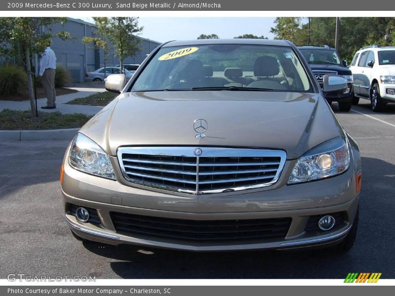 Sand Beige Metallic / Almond/Mocha 2009 Mercedes-Benz C 300 Luxury