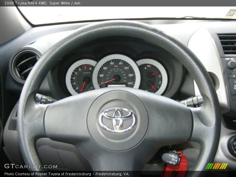 Super White / Ash 2008 Toyota RAV4 4WD
