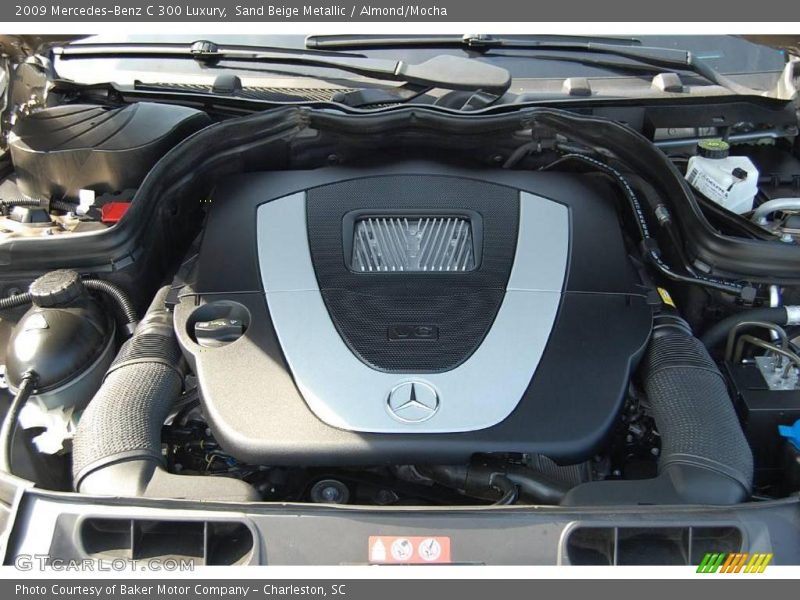 Sand Beige Metallic / Almond/Mocha 2009 Mercedes-Benz C 300 Luxury