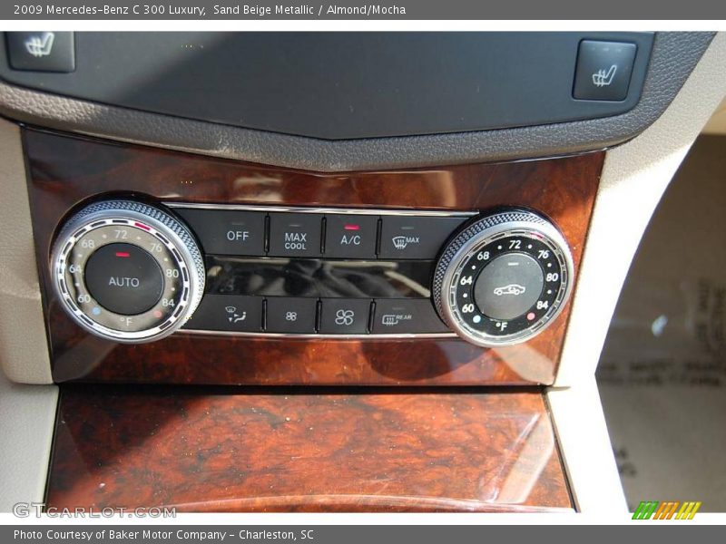Sand Beige Metallic / Almond/Mocha 2009 Mercedes-Benz C 300 Luxury