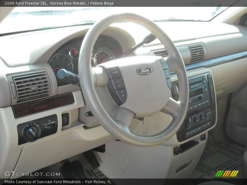 Norsea Blue Metallic / Pebble Beige 2006 Ford Freestar SEL