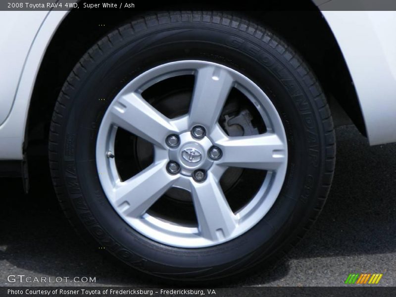 Super White / Ash 2008 Toyota RAV4 4WD
