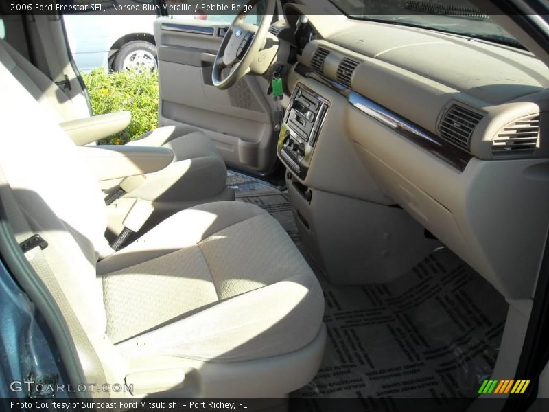 Norsea Blue Metallic / Pebble Beige 2006 Ford Freestar SEL