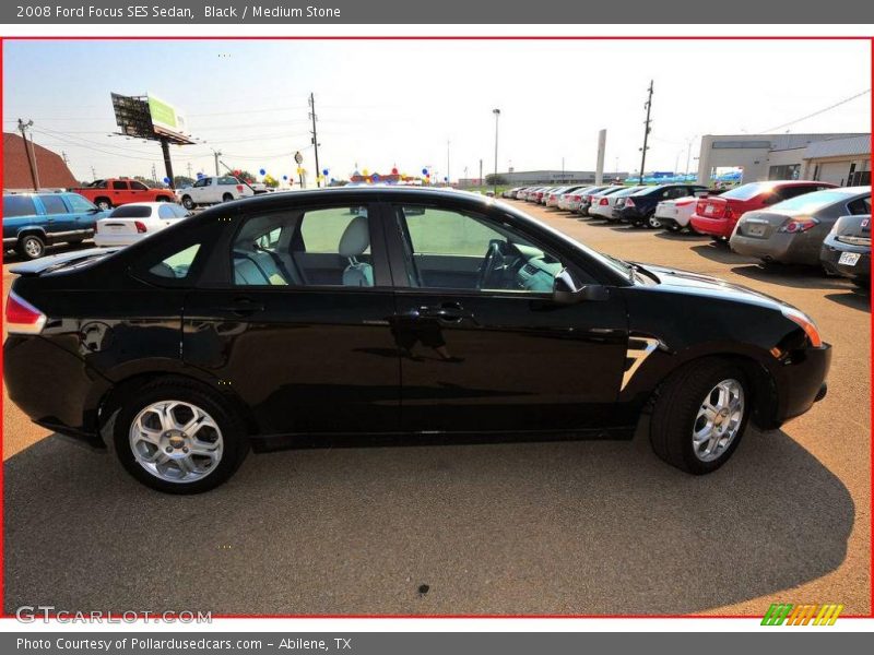 Black / Medium Stone 2008 Ford Focus SES Sedan