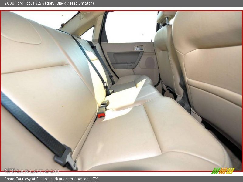 Black / Medium Stone 2008 Ford Focus SES Sedan