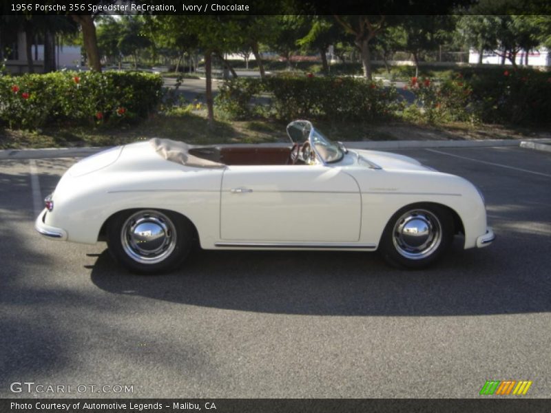 Ivory / Chocolate 1956 Porsche 356 Speedster ReCreation