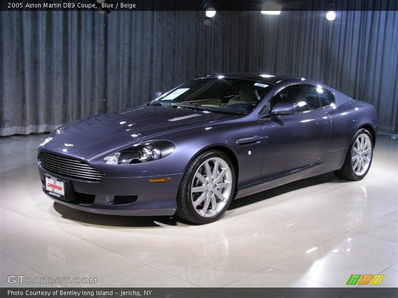 Blue / Beige 2005 Aston Martin DB9 Coupe