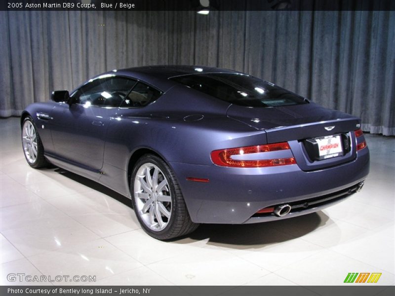 Blue / Beige 2005 Aston Martin DB9 Coupe