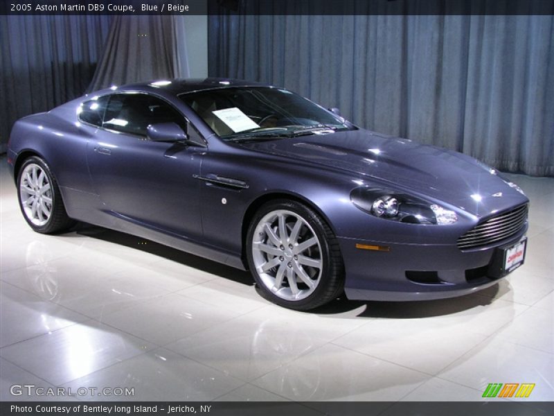 Blue / Beige 2005 Aston Martin DB9 Coupe