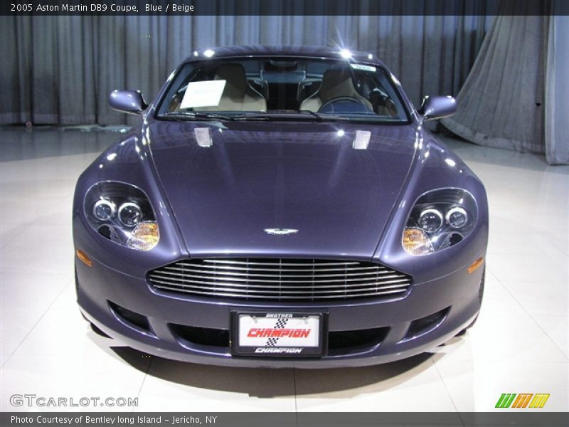 Blue / Beige 2005 Aston Martin DB9 Coupe