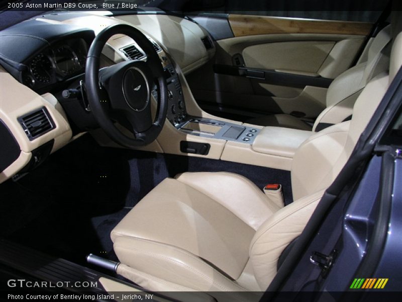 Blue / Beige 2005 Aston Martin DB9 Coupe