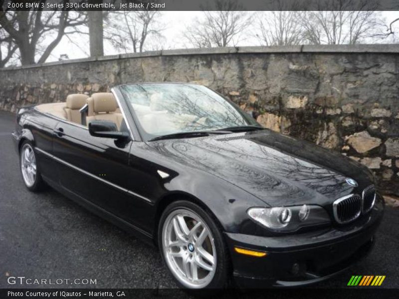 Jet Black / Sand 2006 BMW 3 Series 330i Convertible