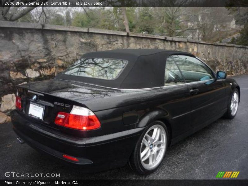 Jet Black / Sand 2006 BMW 3 Series 330i Convertible