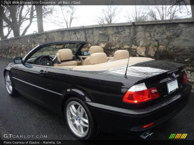 Jet Black / Sand 2006 BMW 3 Series 330i Convertible