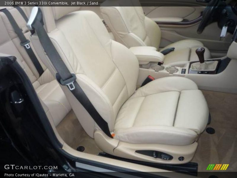 Jet Black / Sand 2006 BMW 3 Series 330i Convertible