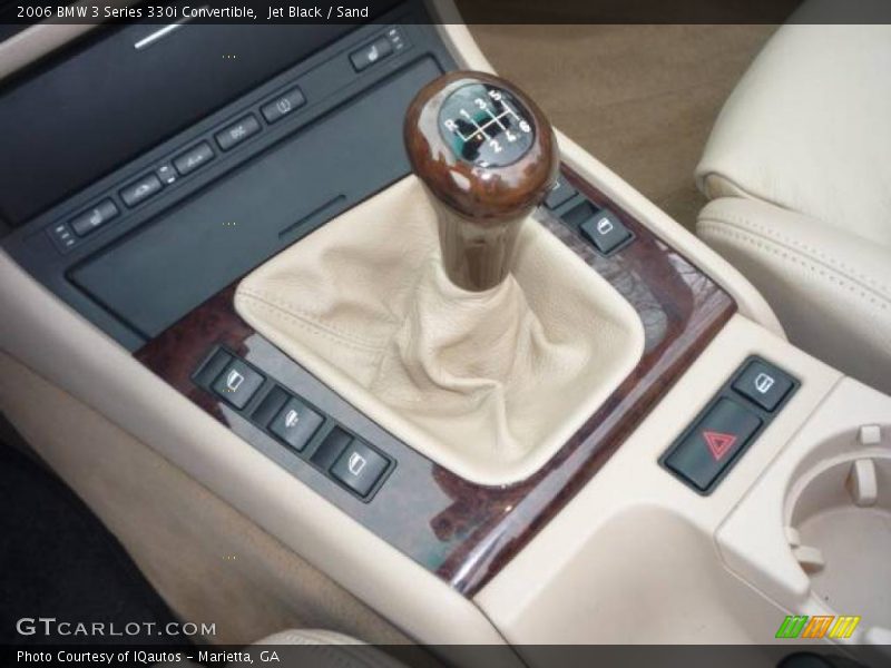 Jet Black / Sand 2006 BMW 3 Series 330i Convertible
