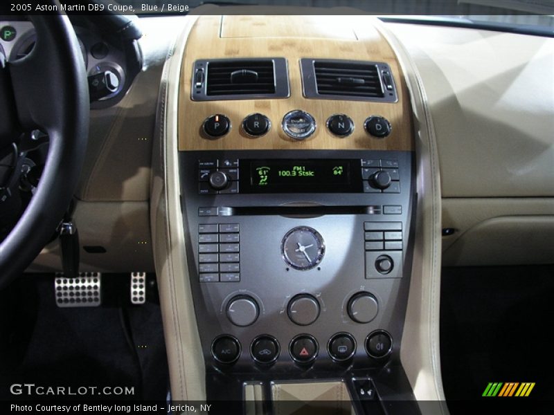 Blue / Beige 2005 Aston Martin DB9 Coupe