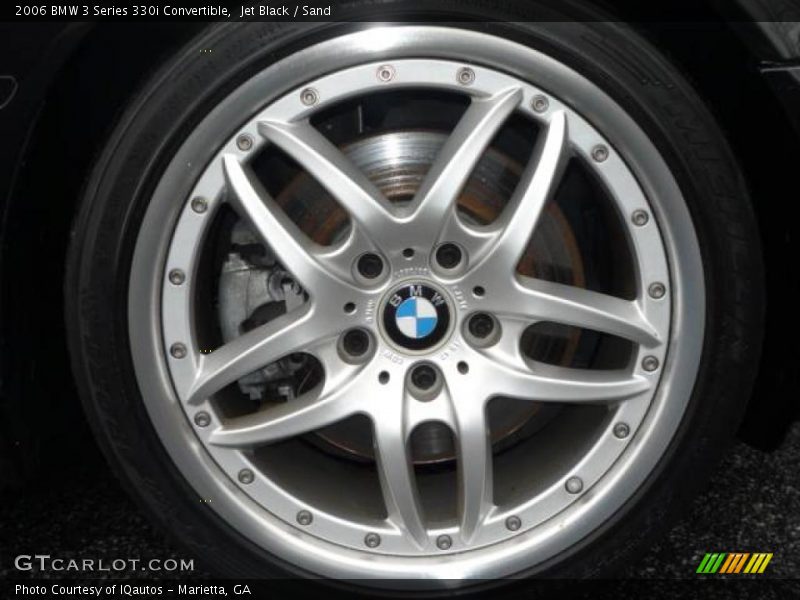 Jet Black / Sand 2006 BMW 3 Series 330i Convertible