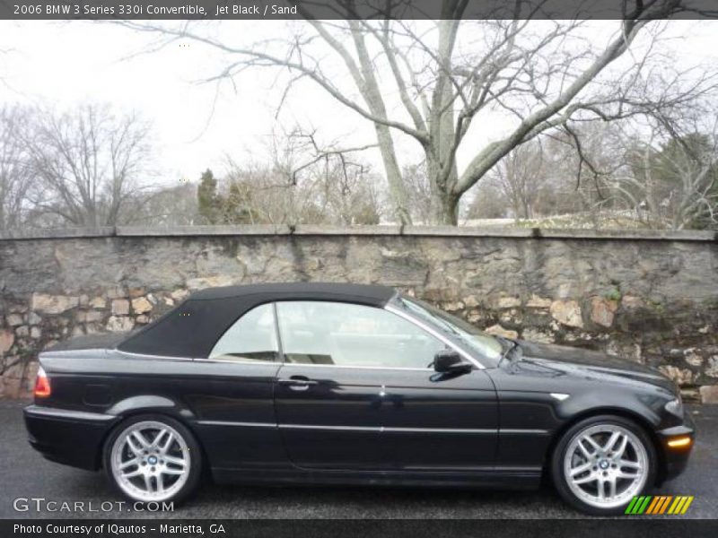Jet Black / Sand 2006 BMW 3 Series 330i Convertible