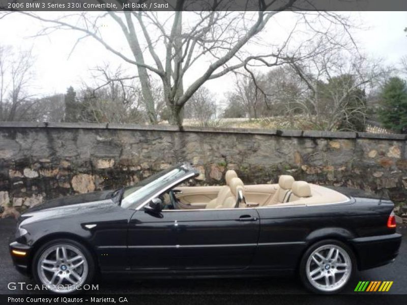 Jet Black / Sand 2006 BMW 3 Series 330i Convertible