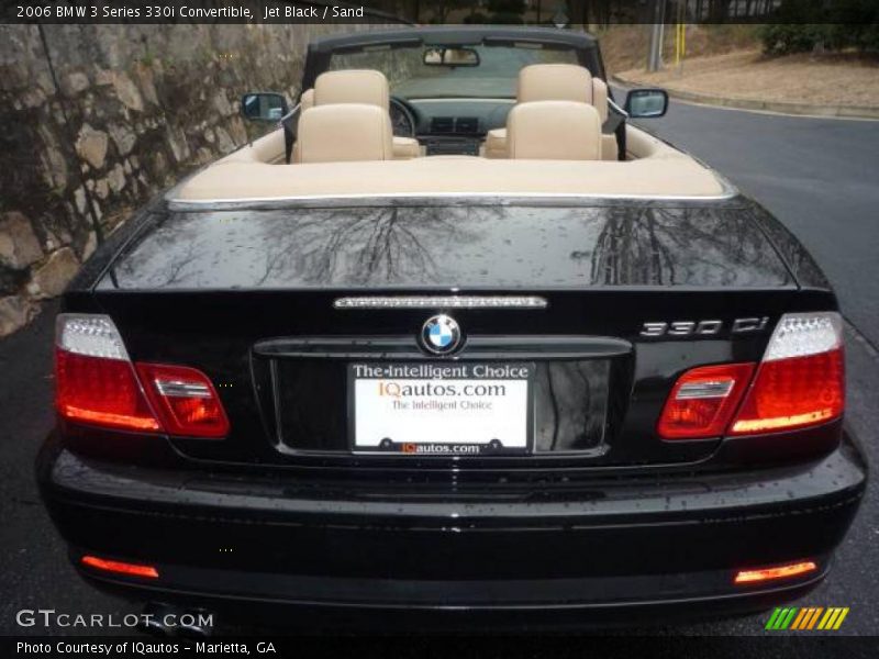 Jet Black / Sand 2006 BMW 3 Series 330i Convertible