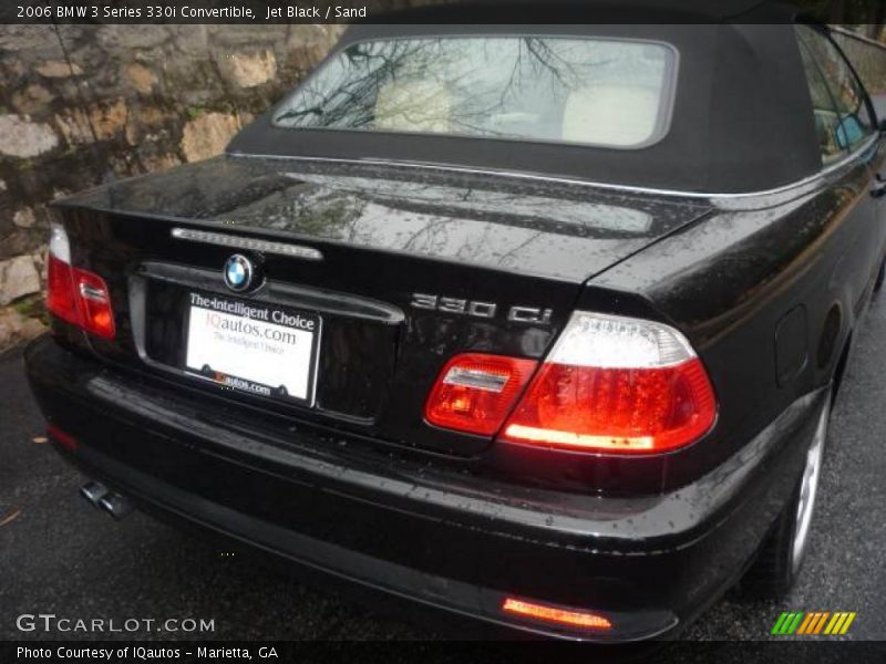 Jet Black / Sand 2006 BMW 3 Series 330i Convertible
