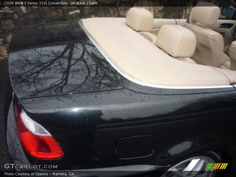 Jet Black / Sand 2006 BMW 3 Series 330i Convertible