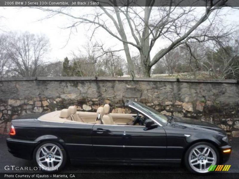 Jet Black / Sand 2006 BMW 3 Series 330i Convertible