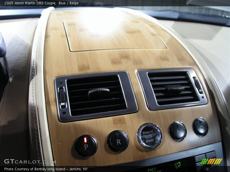 Blue / Beige 2005 Aston Martin DB9 Coupe