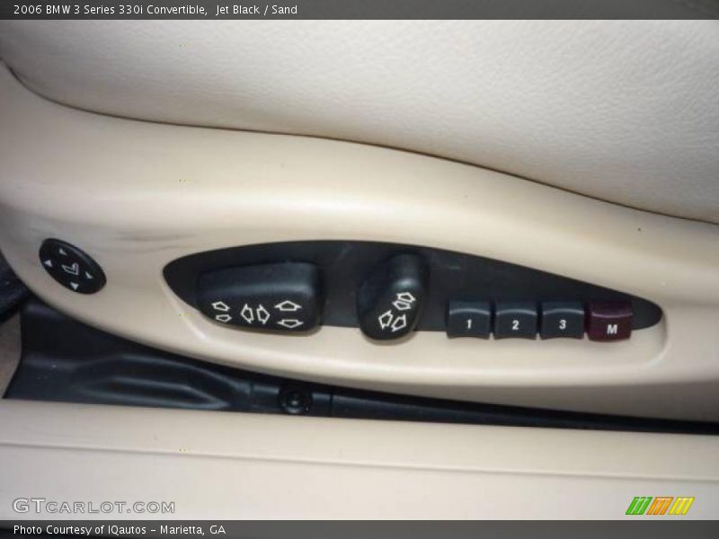 Jet Black / Sand 2006 BMW 3 Series 330i Convertible