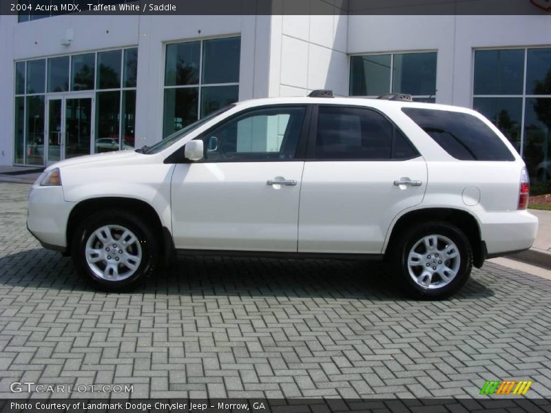 Taffeta White / Saddle 2004 Acura MDX