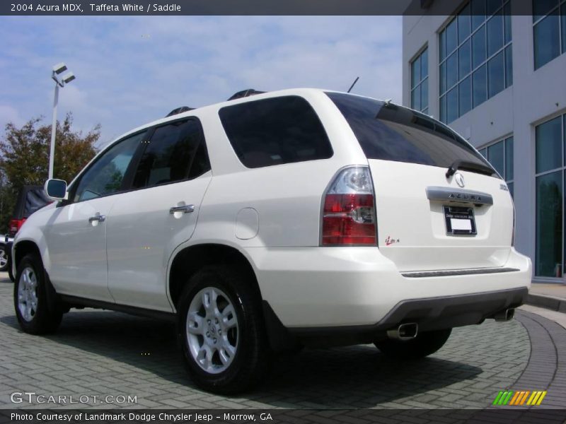 Taffeta White / Saddle 2004 Acura MDX