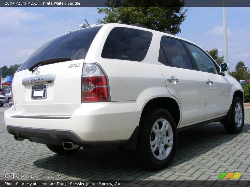 Taffeta White / Saddle 2004 Acura MDX