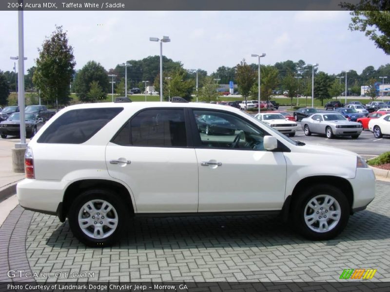 Taffeta White / Saddle 2004 Acura MDX