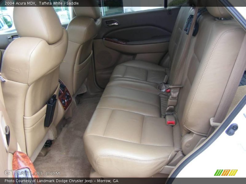 Taffeta White / Saddle 2004 Acura MDX