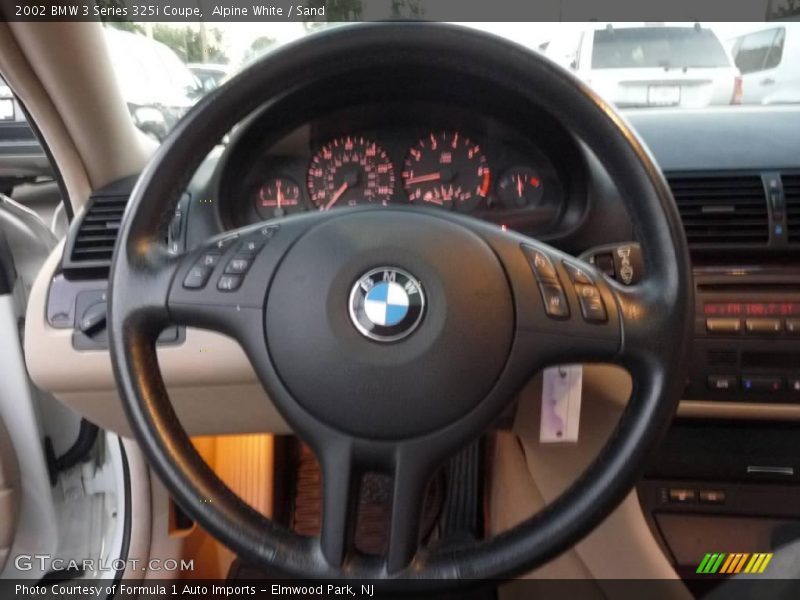 Alpine White / Sand 2002 BMW 3 Series 325i Coupe