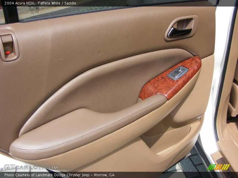 Taffeta White / Saddle 2004 Acura MDX