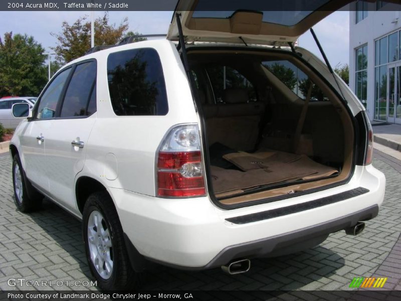 Taffeta White / Saddle 2004 Acura MDX